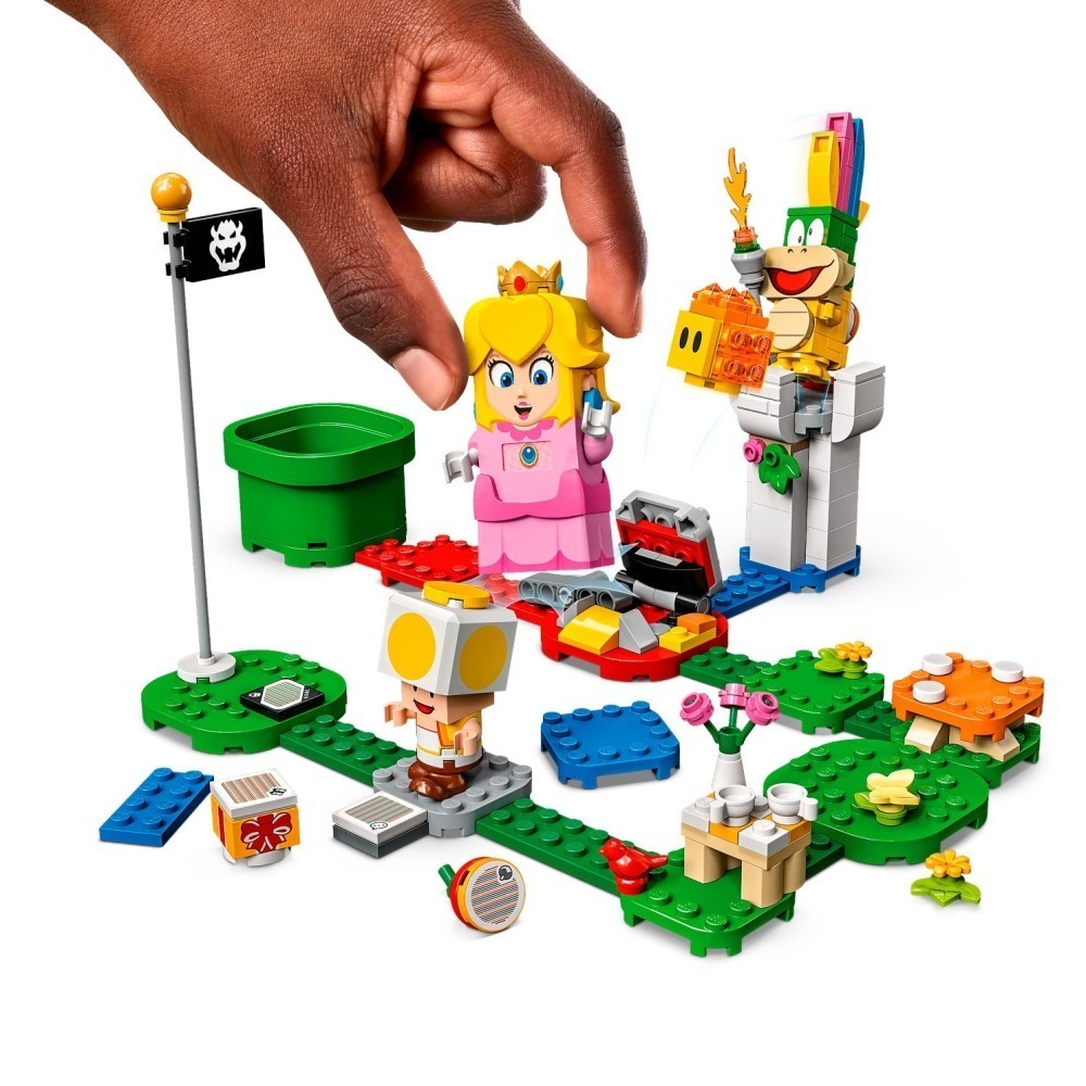 ［想樂］全新 樂高 Lego 71403 Super Mario 瑪利歐 碧姬公主冒險主機-細節圖4