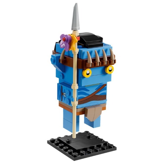 ［想樂］全新 樂高 Lego 40554 Brickheadz 《阿凡達》 傑克 Jake Sully & 納美人-細節圖5