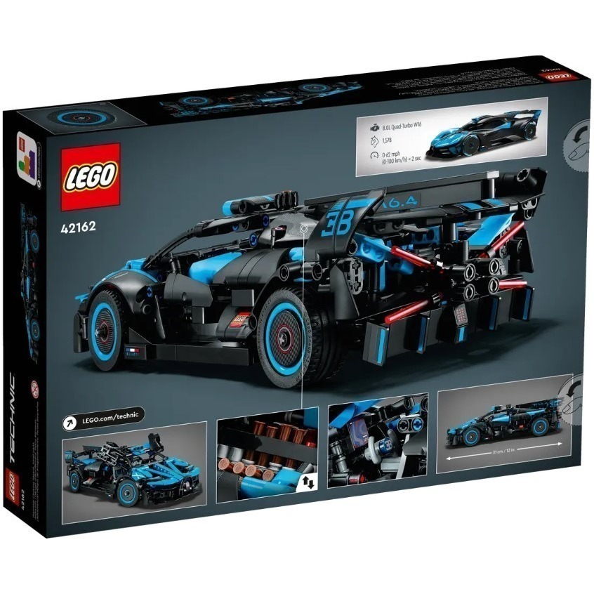 ［想樂］全新 樂高 LEGO 42162 Technic 科技 Bugatti Bolide Agile Blue-細節圖2