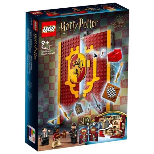 ［想樂］全新 樂高 LEGO 76409 Harry Potter 哈利波特 葛來分多 學院院旗 (盒損)