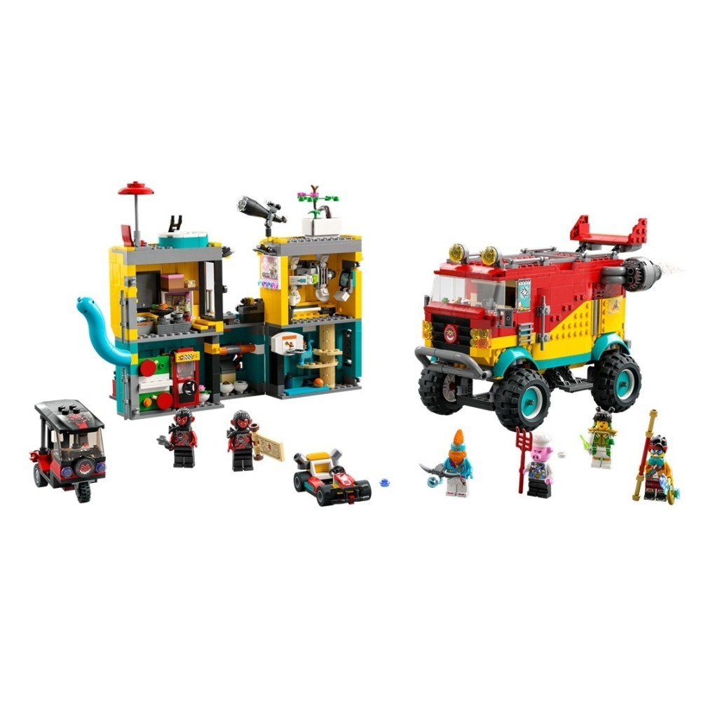 ［想樂］全新 樂高 LEGO 80038 悟空小俠 戰隊越野車-細節圖3