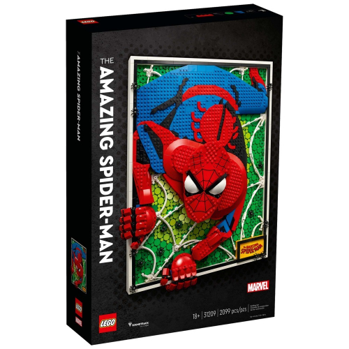 ［想樂］全新 樂高 LEGO 31209 Art 驚奇蜘蛛人 (原箱寄出)
