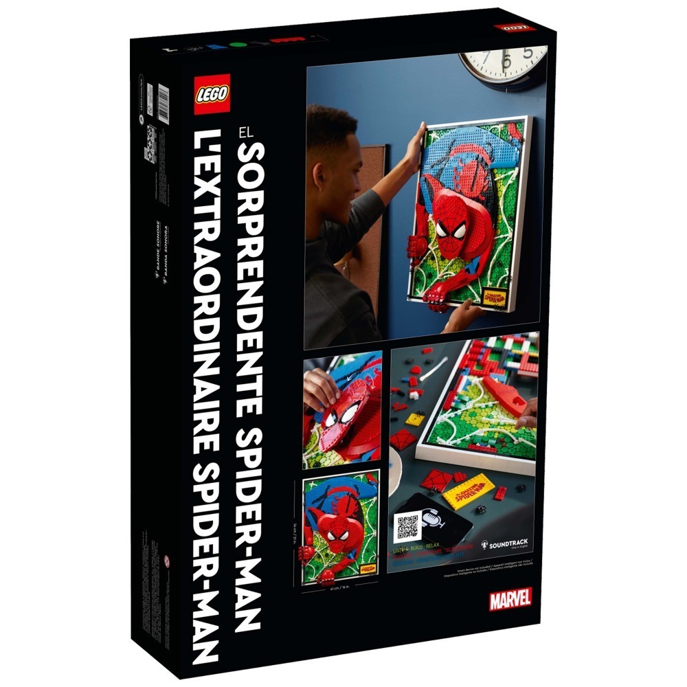 ［想樂］全新 樂高 LEGO 31209 Art 驚奇蜘蛛人 (原箱寄出)-細節圖2