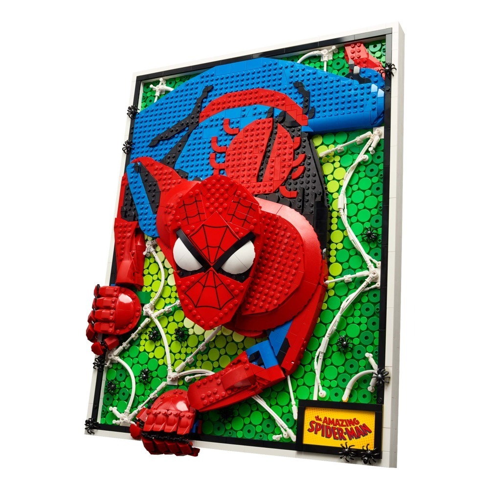 ［想樂］全新 樂高 LEGO 31209 Art 驚奇蜘蛛人 (原箱寄出)-細節圖4