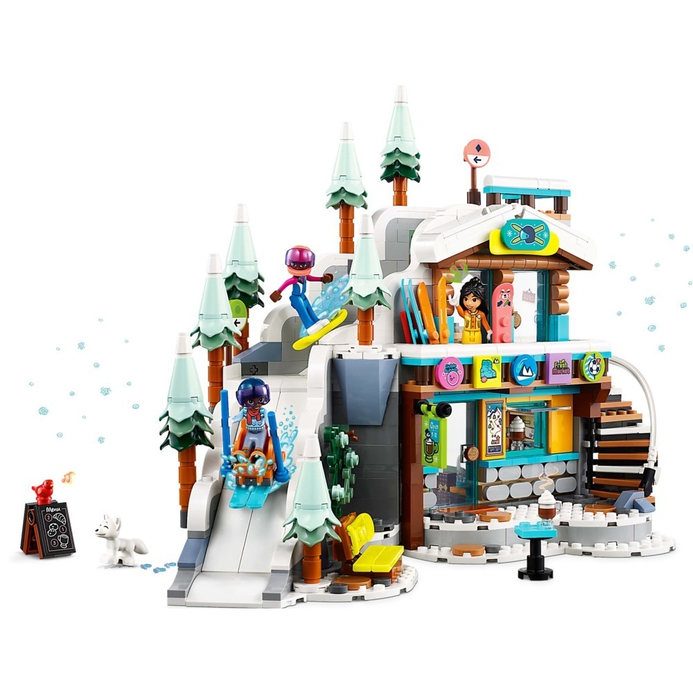［想樂］全新 樂高 LEGO 41756 Friends 假期滑雪場和咖啡廳-細節圖4