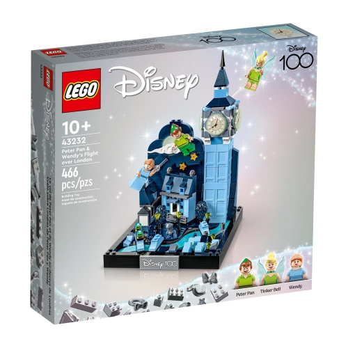 ［想樂］全新 樂高 LEGO 43232 Disney 迪士尼 彼得潘和溫蒂飛越倫敦