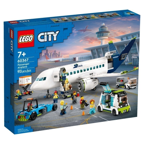 ［想樂］全新 樂高 LEGO 60367 City 城市 客機 飛機