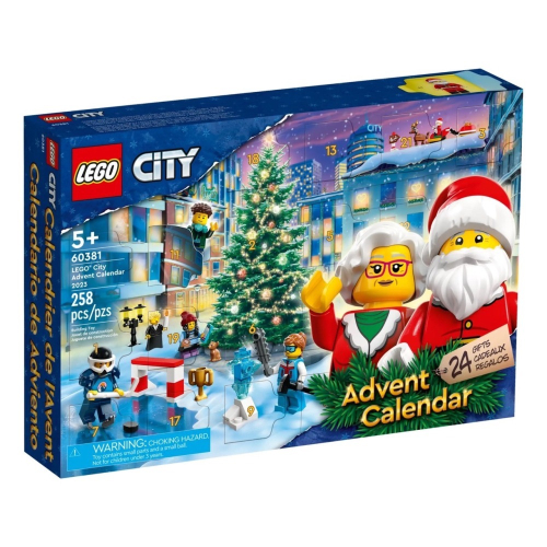 ［想樂］全新 樂高 LEGO 60381 City 城市驚喜月曆 聖誕月曆 倒數月曆 (2023)