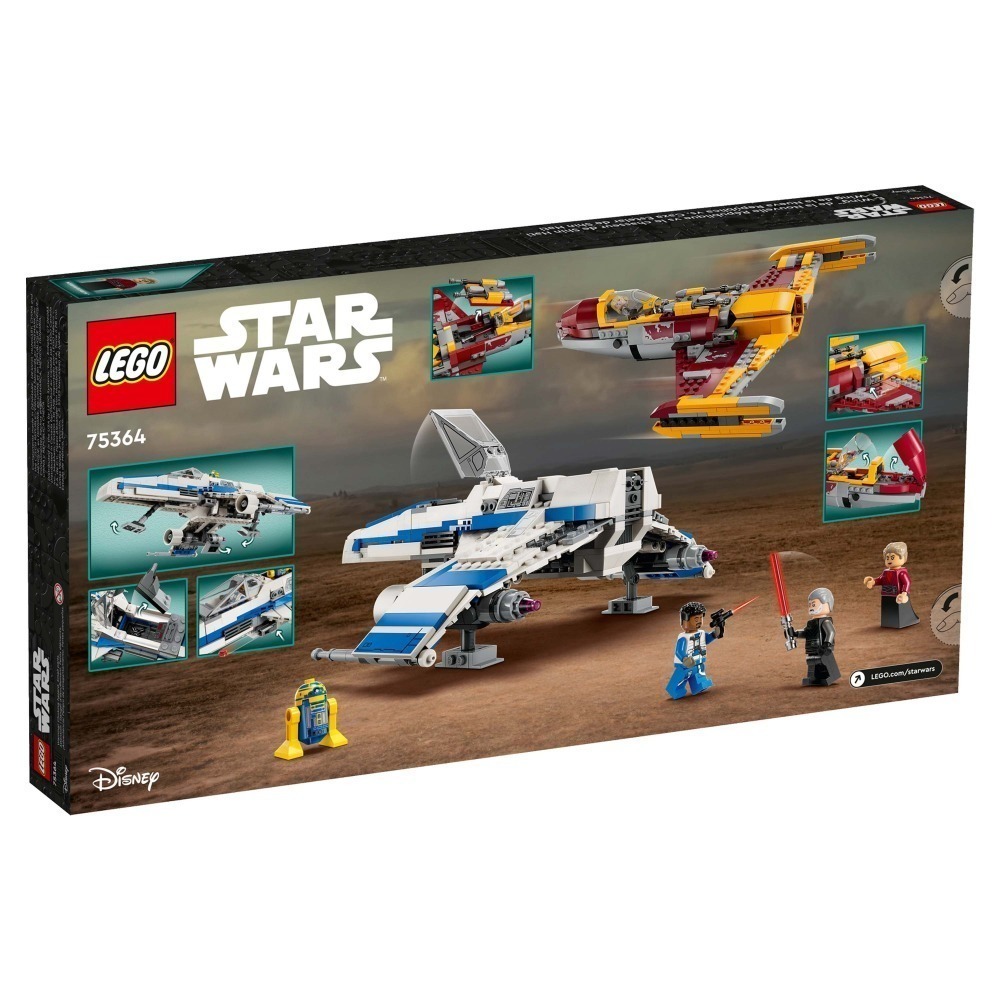 ［想樂］全新 樂高 LEGO 75364 Star Wars 星際大戰 新共和國 E-Wing 星際飛船-細節圖2