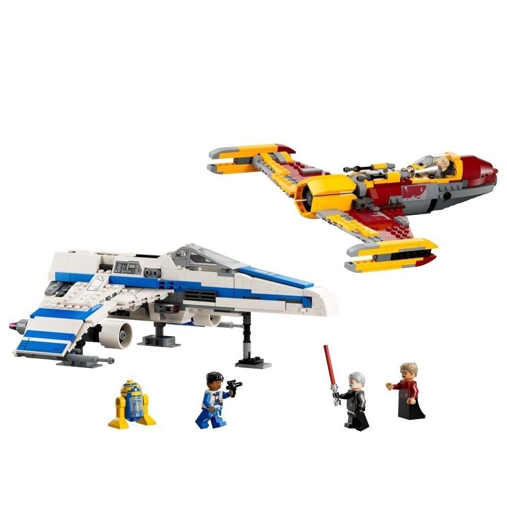 ［想樂］全新 樂高 LEGO 75364 Star Wars 星際大戰 新共和國 E-Wing 星際飛船-細節圖3
