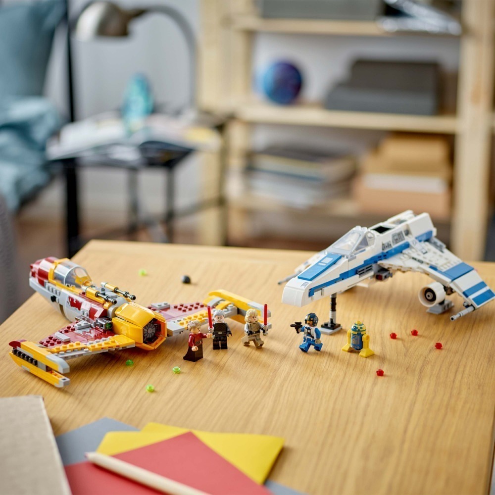 ［想樂］全新 樂高 LEGO 75364 Star Wars 星際大戰 新共和國 E-Wing 星際飛船-細節圖6