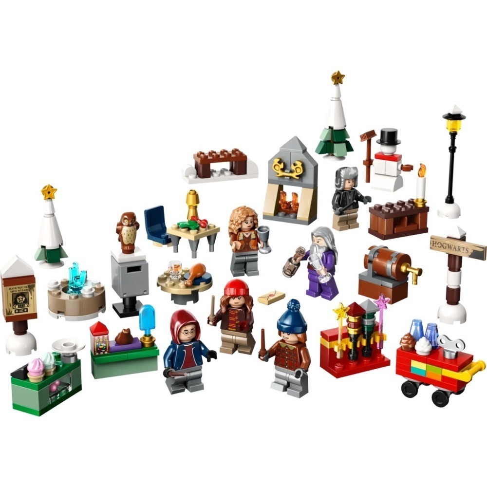 ［想樂］全新 樂高 LEGO 76418 哈利波特 驚喜月曆 聖誕月曆 倒數月曆 (2023) (盒損)-細節圖3