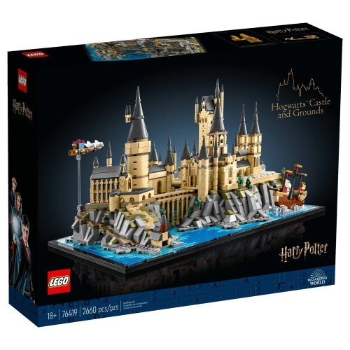 ［想樂］全新 樂高 LEGO 76419 哈利波特 霍格華茲 城堡展示模型 (原箱寄出)
