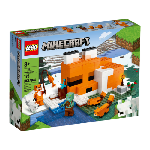 ［想樂］全新 樂高 Lego 21178 Minecraft 創世神 The Fox Lodge