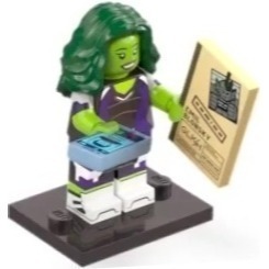 ［想樂］全新 樂高 LEGO 71039 5 Marvel 漫威 第二代人偶抽抽包 《律師女浩克》 女浩克-細節圖2