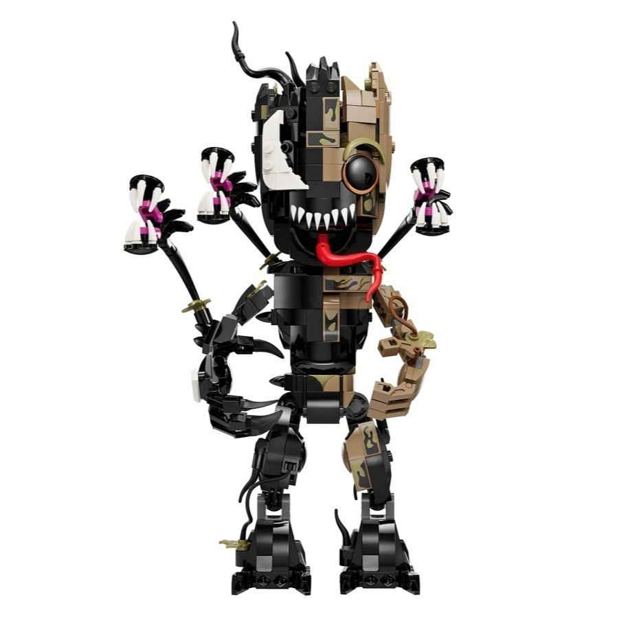 ［想樂］全新 樂高 LEGO 76249 Marvel 漫威 半猛毒化格魯特 Venomized Groot-細節圖4