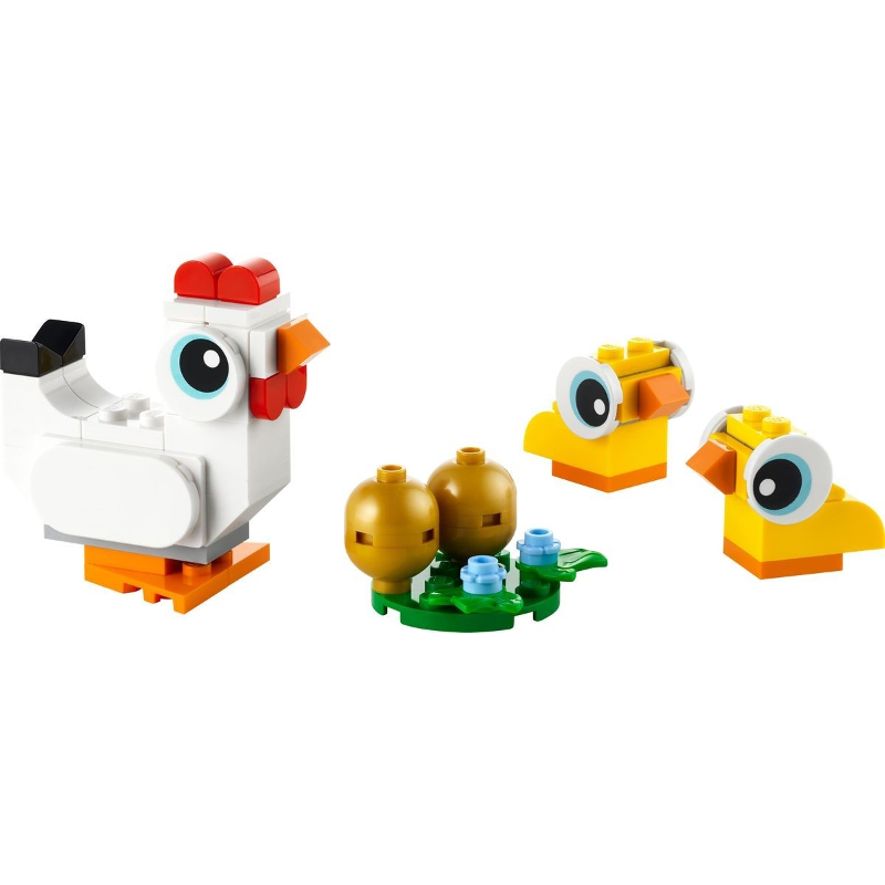 ［想樂］『小包』全新 樂高 LEGO 30643 復活節 雞 Easter Chickens polybag-細節圖2