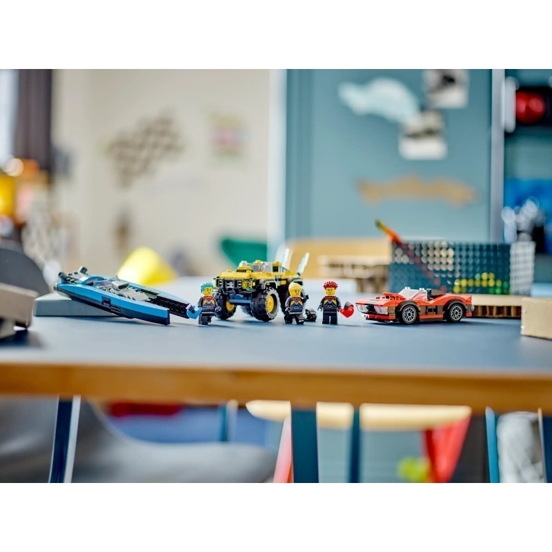 ［想樂］全新 樂高 LEGO 60395 City 城市 綜合競速組合包-細節圖5