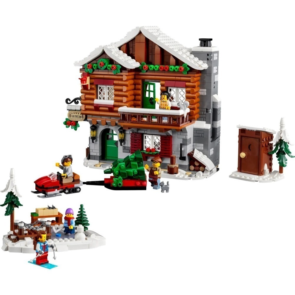 ［想樂］全新 樂高 Lego 10325 Icons 冬季系列 聖誕節 阿爾卑斯山小屋 Alpine Lodge-細節圖3