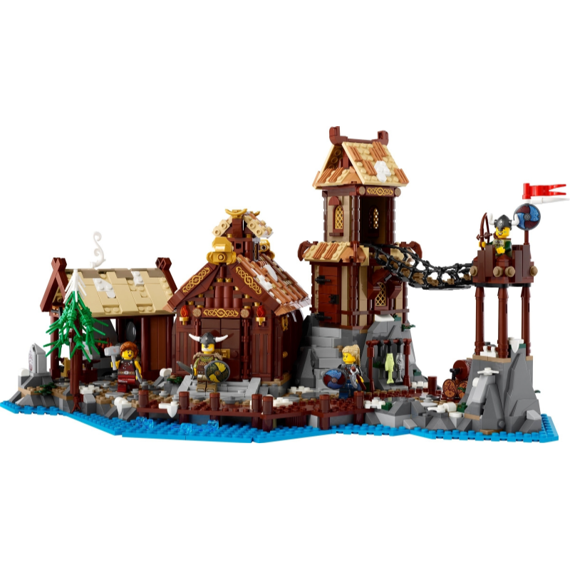 ［想樂］全新 樂高 LEGO 21343 IDEAS #51 維京村莊 Viking Village-細節圖3