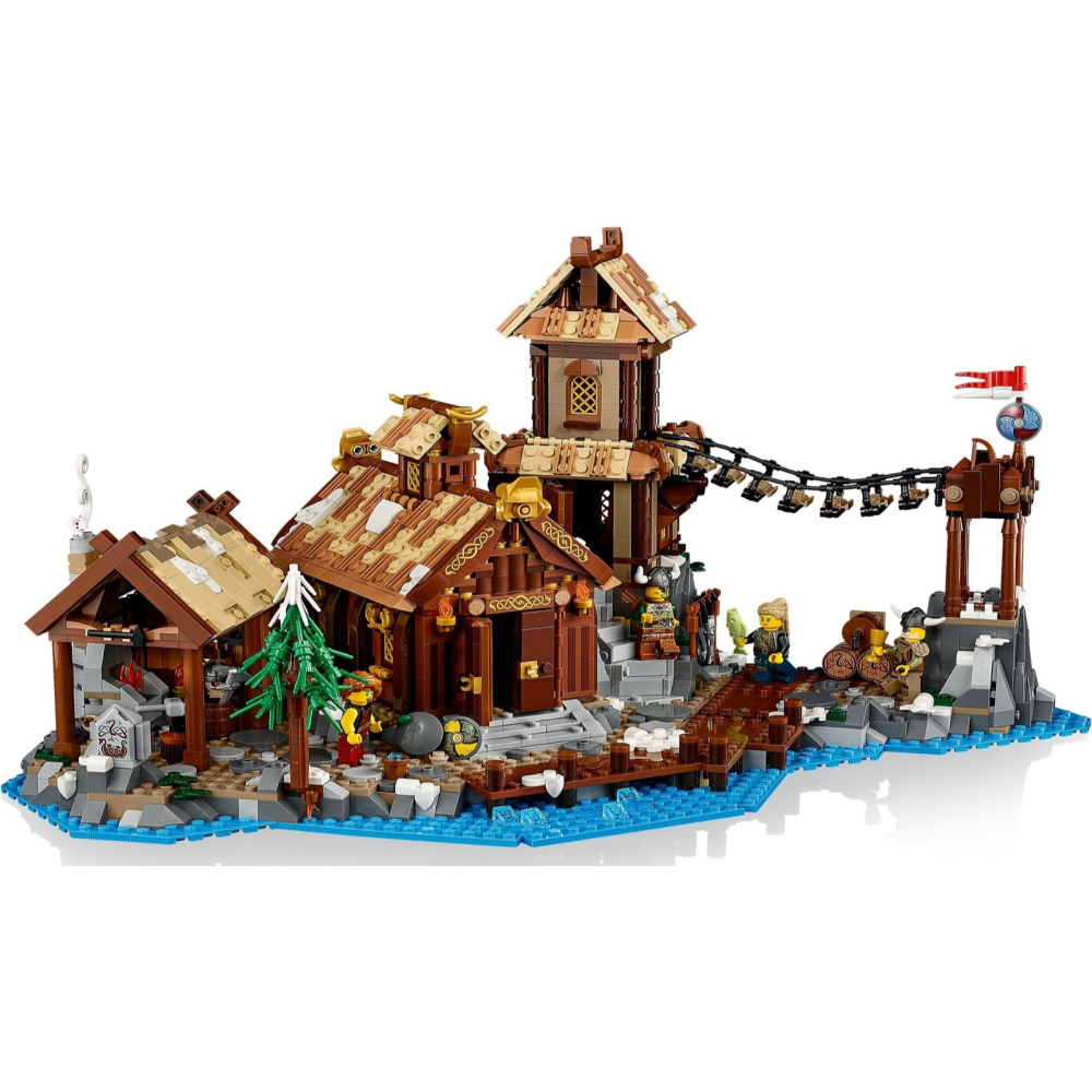 ［想樂］全新 樂高 LEGO 21343 IDEAS #51 維京村莊 Viking Village-細節圖4