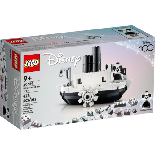 ［想樂］全新 樂高 Lego 40659 迪士尼 迷你威利汽船 Mini Steamboat Willie
