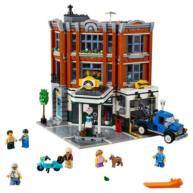 ［想樂］全新 樂高 Lego 10264 街景 轉角車廠 Corner Garage-細節圖3