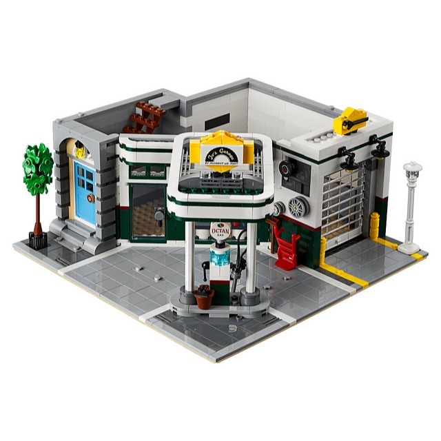［想樂］全新 樂高 Lego 10264 街景 轉角車廠 Corner Garage-細節圖6
