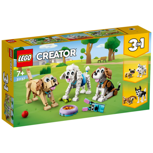 ［想樂］全新 樂高 LEGO 31137 Creator 三合一 可愛狗狗 Adorable Dogs