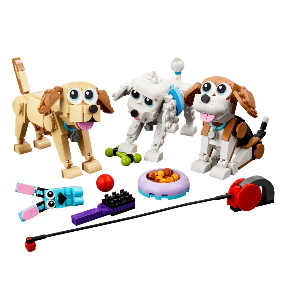 ［想樂］全新 樂高 LEGO 31137 Creator 三合一 可愛狗狗 Adorable Dogs-細節圖3