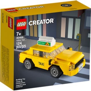［想樂］全新 樂高 Lego 40468 黄色計程車 Yellow Taxi