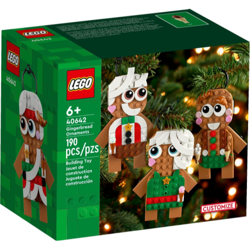 ［想樂］全新 樂高 LEGO 40642 聖誕節 薑餅飾品 薑餅人
