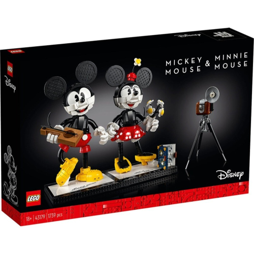 ［想樂］全新 樂高 Lego 43179 迪士尼 米奇 米妮 Mickey &amp; Minnie Mouse (盒損)