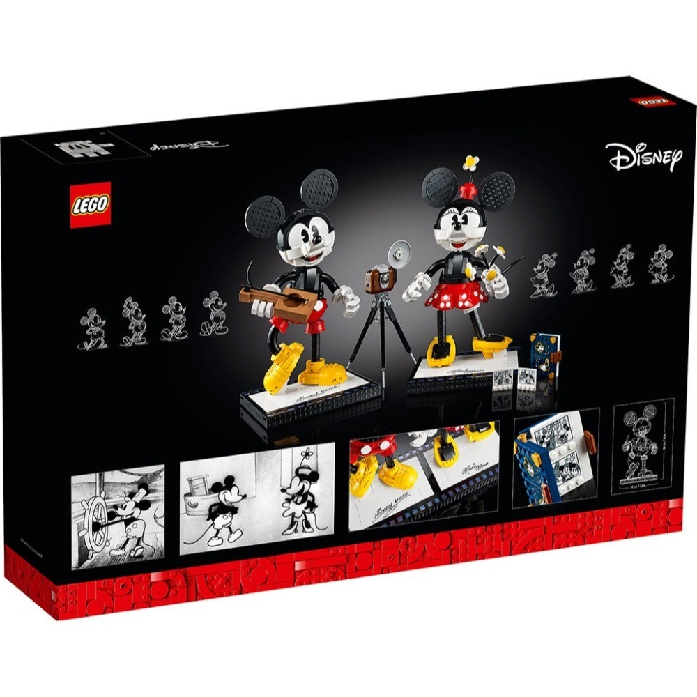 ［想樂］全新 樂高 Lego 43179 迪士尼 米奇 米妮 Mickey & Minnie Mouse (盒損)-細節圖2