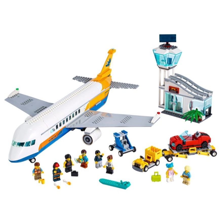 ［想樂］全新 樂高 Lego 60262 City 城市 城市客機-細節圖3