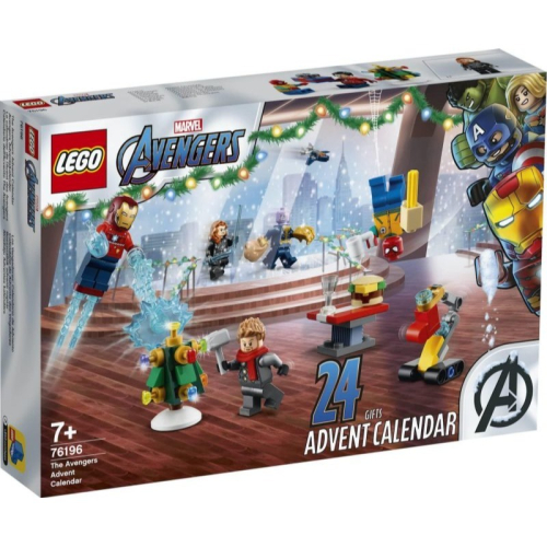 ［想樂］全新 樂高 Lego 76196 超級英雄 Marvel 漫威 2021 聖誕降臨曆 驚喜月曆 倒數月曆