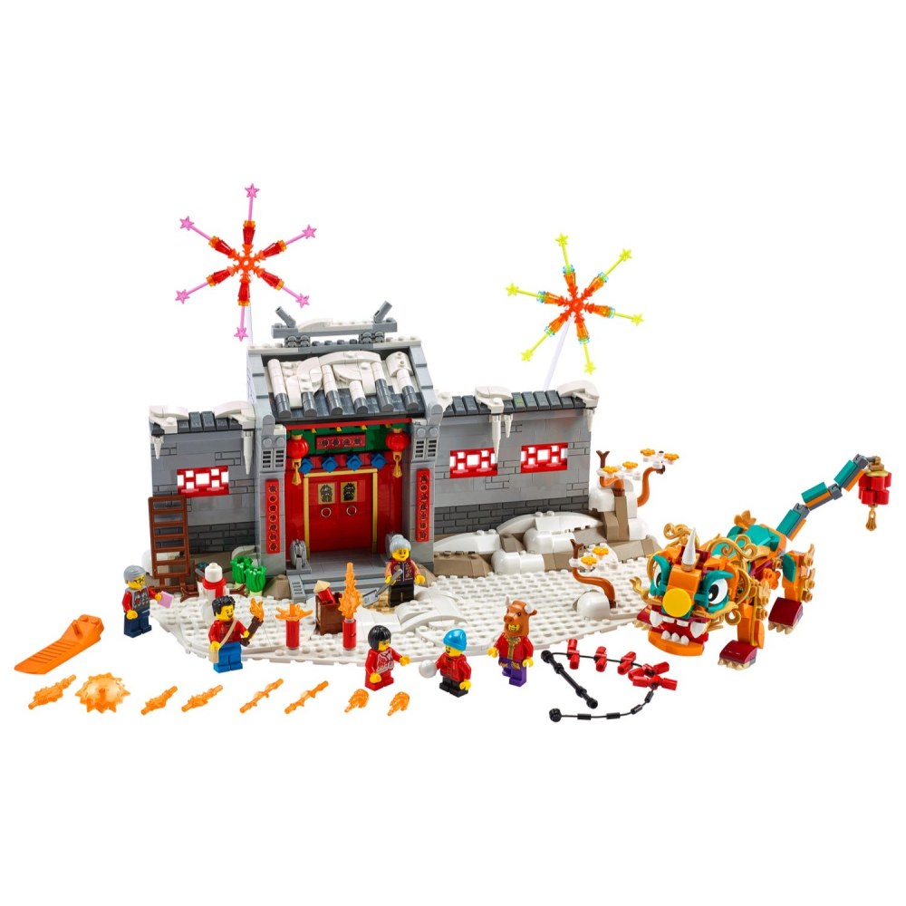 ［想樂］全新 樂高 Lego 80106 Chinese Festivals 年獸的故事-細節圖2