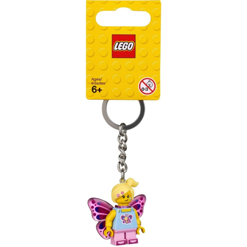 ［想樂］『鑰匙圈』全新 樂高 Lego 853795 蝴蝶女孩 鑰匙圈