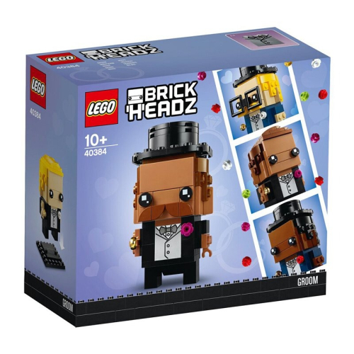 ［想樂］全新 樂高 Lego 40384 Brickheadz 新郎