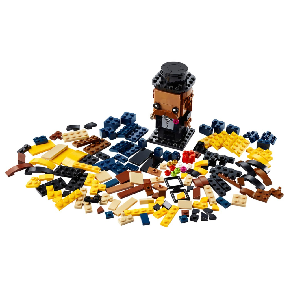 ［想樂］全新 樂高 Lego 40384 Brickheadz 新郎-細節圖3