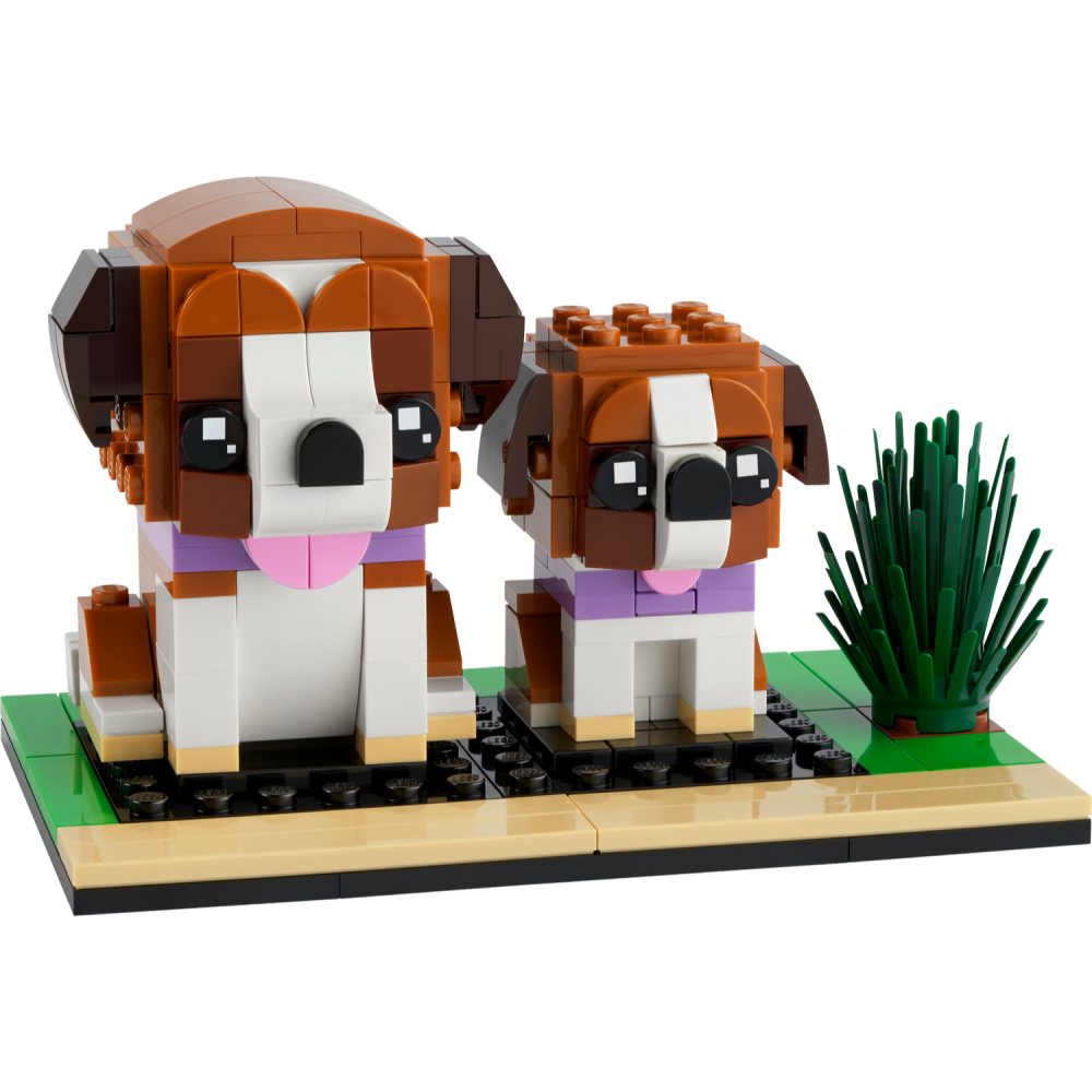 ［想樂］全新 樂高 Lego 40543 Brickheadz 聖伯納犬 St. Bernard-細節圖3