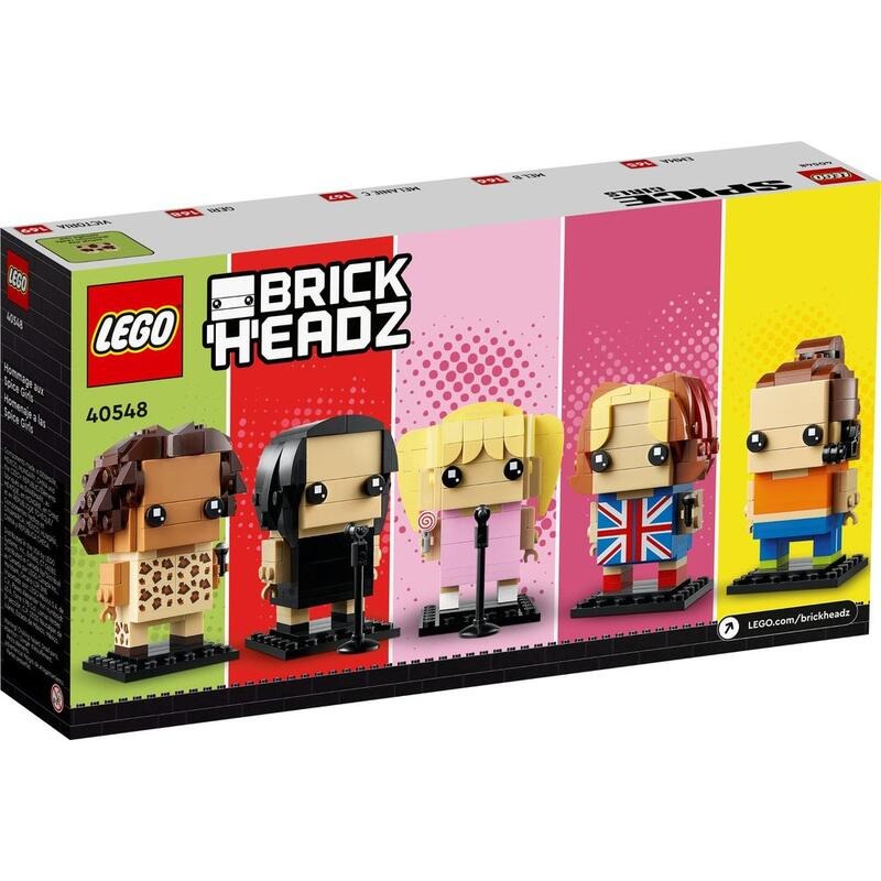 ［想樂］全新 樂高 Lego 40548 Brickheadz 辣妹合唱團 Spice up your life-細節圖2