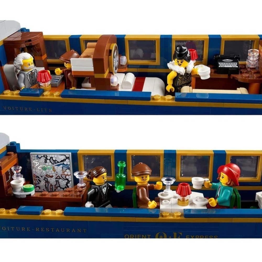 ［想樂］全新 樂高 LEGO 21344 IDEAS #52 東方快車 TheOrient Express Train-細節圖4