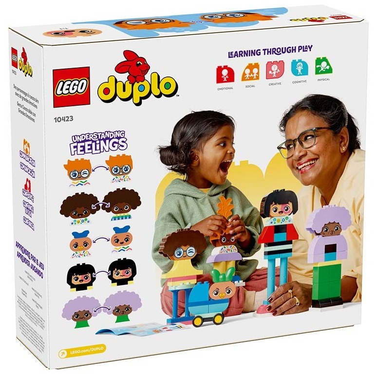 ［想樂］全新 樂高 LEGO 10423 DUPLO 得寶 人偶情感百變組-細節圖2