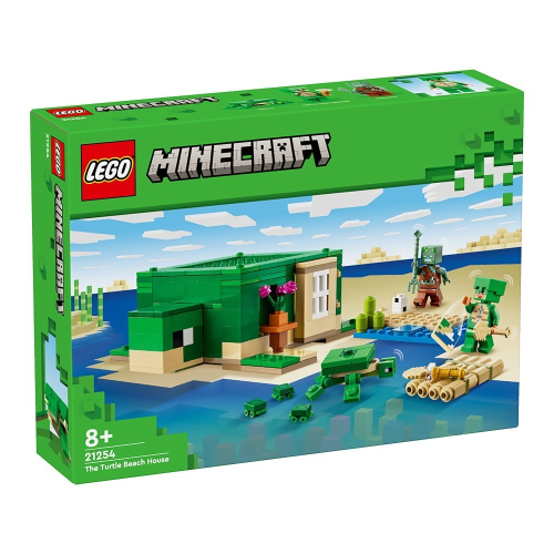［想樂］全新 樂高 LEGO 21254 Minecraft 創世神 沙灘海龜屋