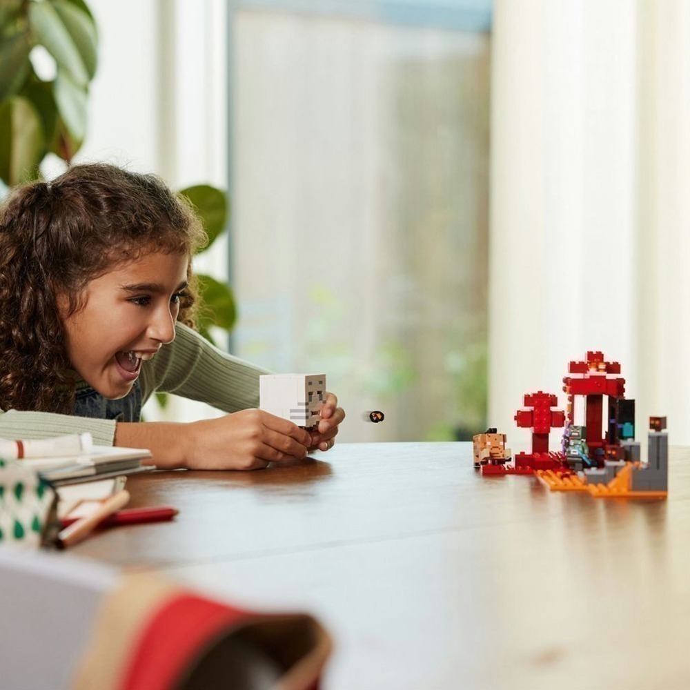 ［想樂］全新 樂高 LEGO 21255 Minecraft 創世神 幽冥傳送門伏擊-細節圖5