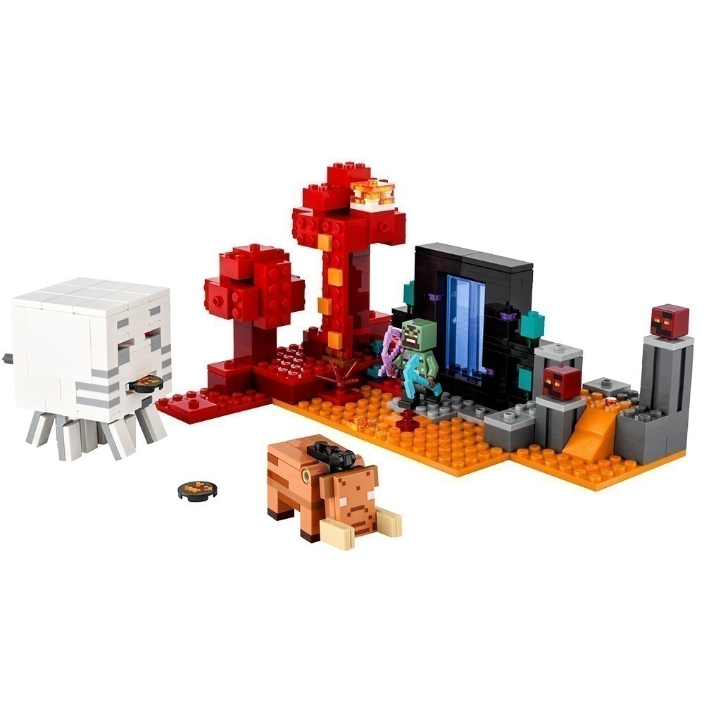 ［想樂］全新 樂高 LEGO 21255 Minecraft 創世神 幽冥傳送門伏擊-細節圖3