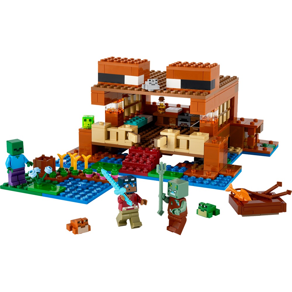 ［想樂］全新 樂高 LEGO 21256 Minecraft 創世神 青蛙屋-細節圖3