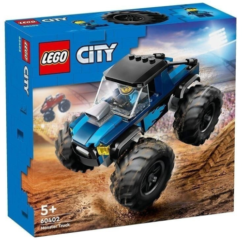 ［想樂］全新 樂高 LEGO 60402 City 城市 藍色怪獸卡車