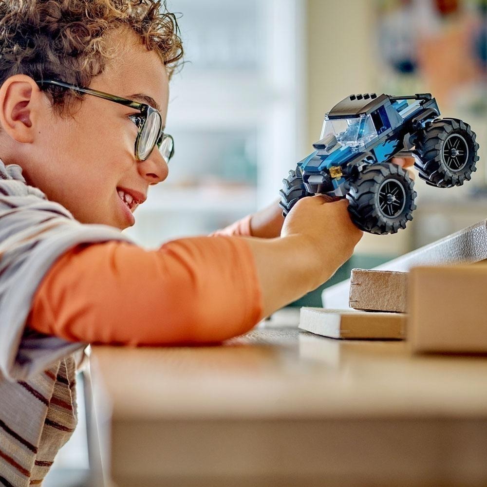 ［想樂］全新 樂高 LEGO 60402 City 城市 藍色怪獸卡車-細節圖6